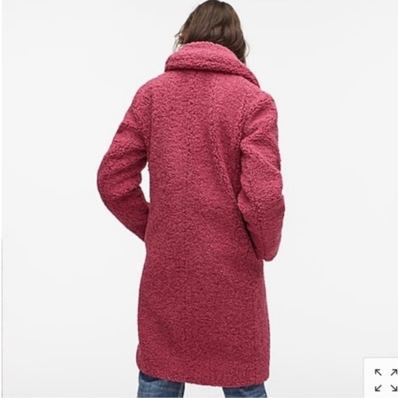 J. Crew Teddy Sherpa Topcoat - Picture 8 of 10